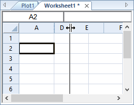 Displaying Hidden Columns