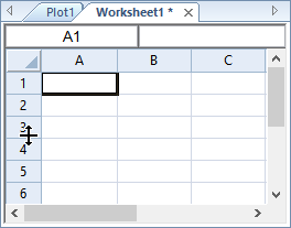 Changing Row Height